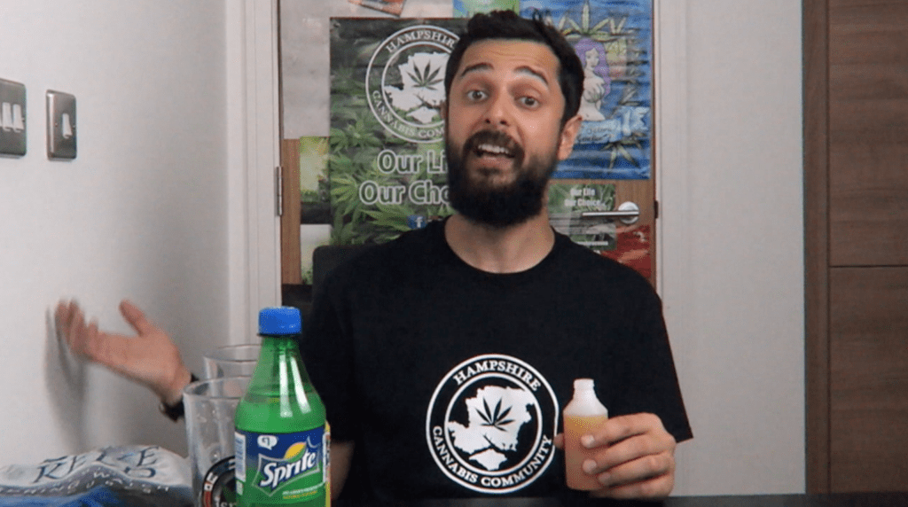 screenshot of Tyler Green ISMOKE Cannabis UK
