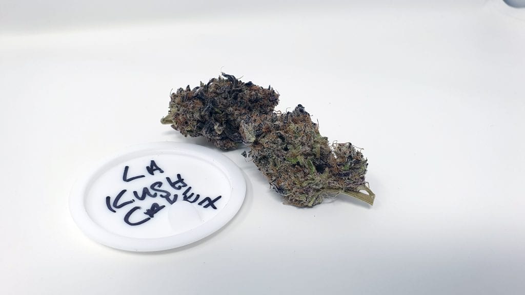LA Kush Cake Strain Image ISMOKE Cannabis UK